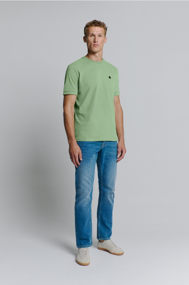T SHIRT MET RONDE HALS 27360375 050 GREEN